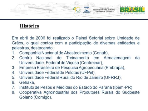 Painel Setorial de Umidade de Grãos 